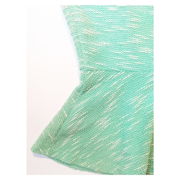 Anthropologie Postmark Endash Boucle Peplum Top - Picture 2 of 4